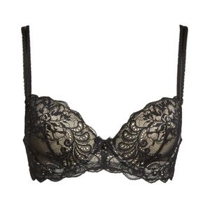 🆕 Le Mystere Sophia Black Lace Underwire Bra